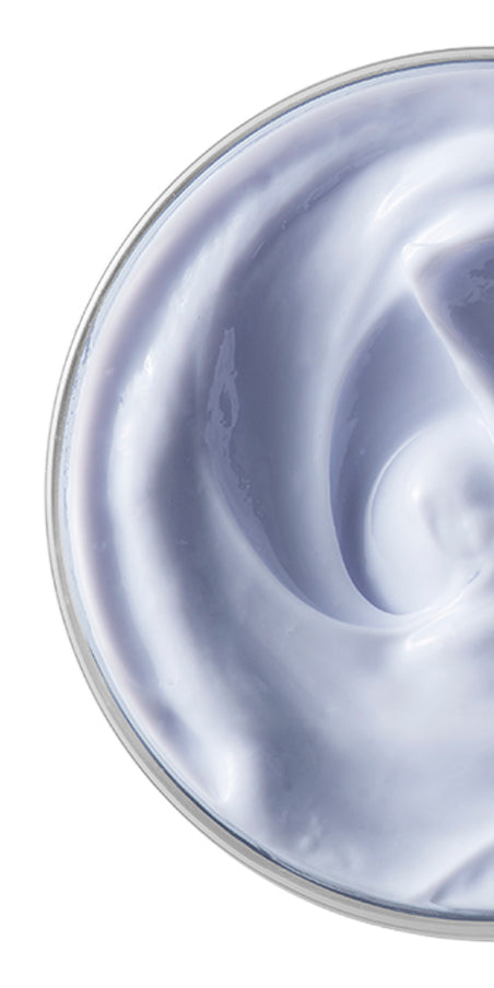 NEOVA - Copper Peptide Complex - close up of a light purple day cream with copper peptides.